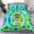 Just a Girl Who Loves Kiwis Bedding Set New Zealand Tie Dye