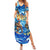 Hawaii Father's Day Summer Maxi Dress The Surfing Dad Polynesian Tattoo