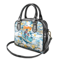 Hawaii Father's Day It's Surfing Time Shoulder Handbag Aloha Lā Makuakane