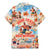 Hawaii Father's Day Family Matching Mermaid Dress and Hawaiian Shirt Hula With Dad