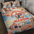 Hawaii Father's Day Quilt Bed Set Hula With Dad