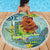 Palau Father's Day Polynesia Beach Blanket Dad and Son