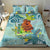 Palau Father's Day Polynesia Bedding Set Dad and Son