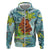 Palau Father's Day Polynesia Hoodie Dad and Son