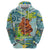 Palau Father's Day Polynesia Zip Hoodie Dad and Son