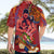 Happy Father's Day French Polynesia Hawaiian Shirt Family Turtle Hibiscus