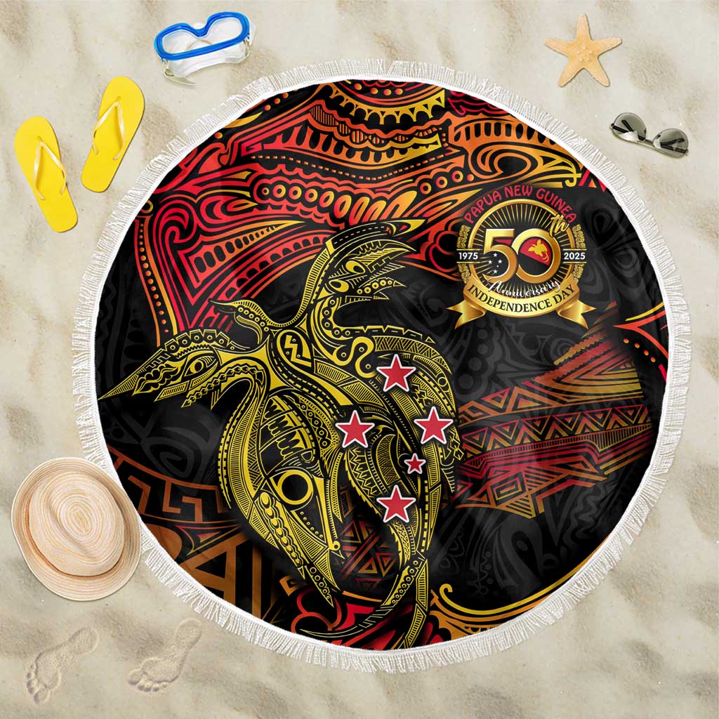 Papua New Guinea 50th Independence Day Beach Blanket Culture Spirit and Sovereignty