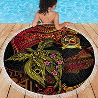 Papua New Guinea 50th Independence Day Beach Blanket Culture Spirit and Sovereignty