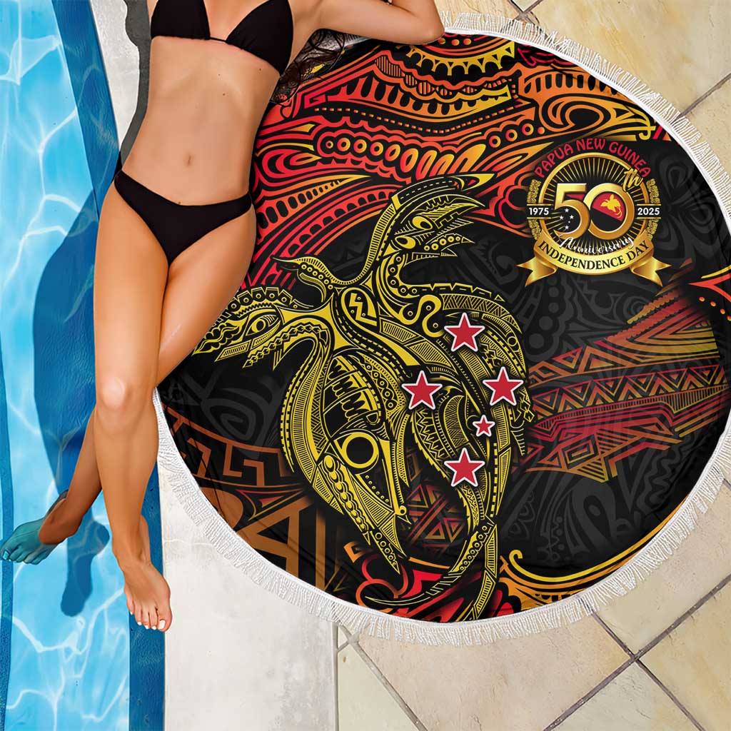 Papua New Guinea 50th Independence Day Beach Blanket Culture Spirit and Sovereignty