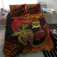 Papua New Guinea 50th Independence Day Bedding Set Culture Spirit and Sovereignty