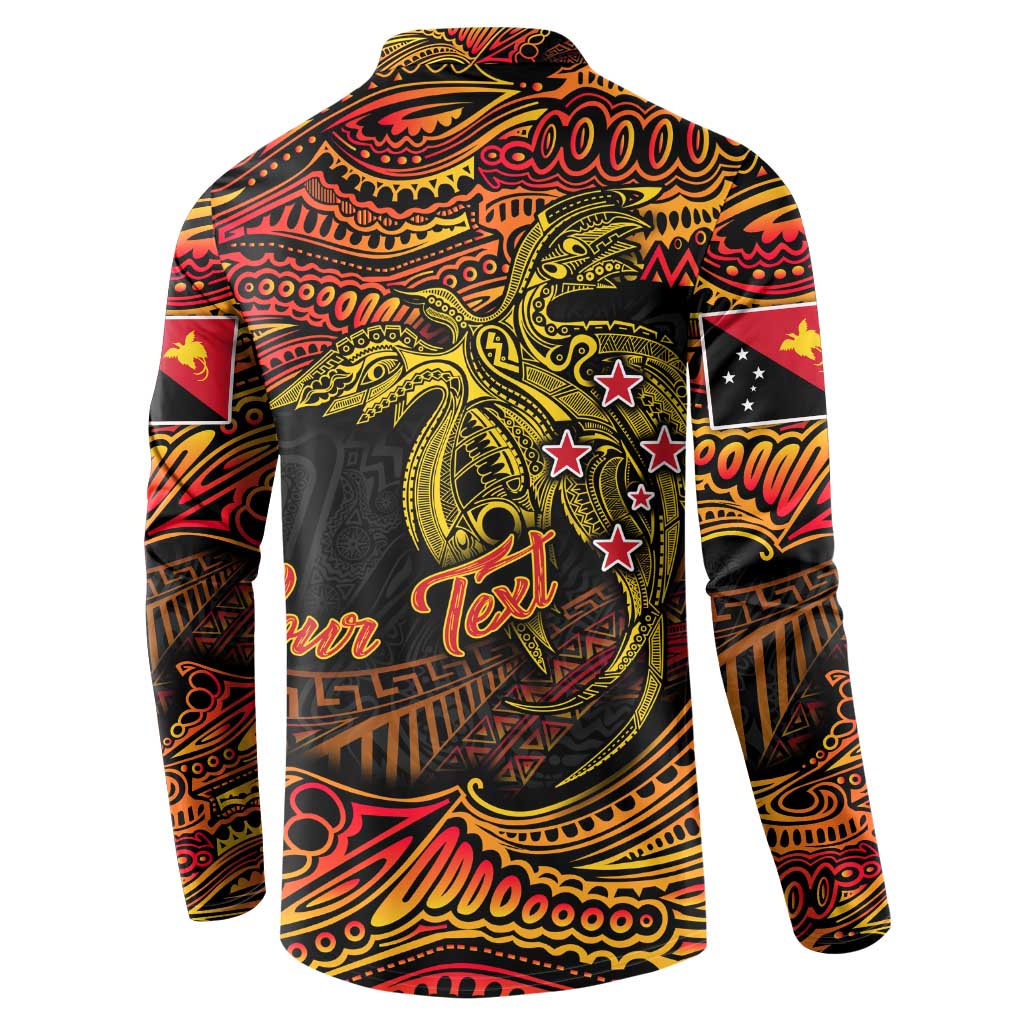 Papua New Guinea 50th Independence Day Button Sweatshirt Culture Spirit and Sovereignty