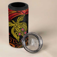 Papua New Guinea 50th Independence Day 4 in 1 Can Cooler Tumbler Culture Spirit and Sovereignty