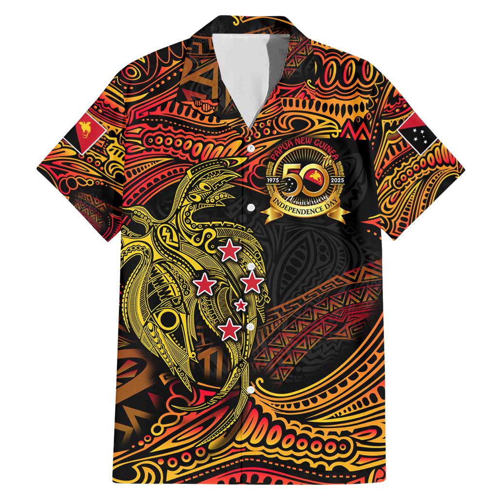 Papua New Guinea 50th Independence Day Family Matching Mermaid Dress and Hawaiian Shirt Culture Spirit and Sovereignty