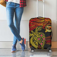 Papua New Guinea 50th Independence Day Luggage Cover Culture Spirit and Sovereignty