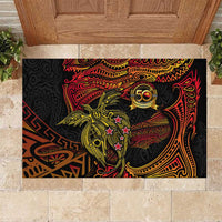 Papua New Guinea 50th Independence Day Rubber Doormat Culture Spirit and Sovereignty
