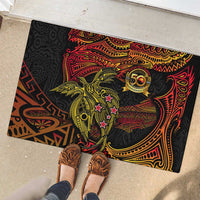Papua New Guinea 50th Independence Day Rubber Doormat Culture Spirit and Sovereignty