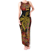 Papua New Guinea 50th Independence Day Tank Maxi Dress Culture Spirit and Sovereignty