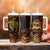 Papua New Guinea 50th Independence Day Tumbler With Handle Culture Spirit and Sovereignty