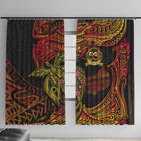 Papua New Guinea 50th Independence Day Window Curtain Culture Spirit and Sovereignty