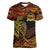 Papua New Guinea 50th Independence Day Women V-Neck T-Shirt Culture Spirit and Sovereignty