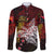 PNG 1975 - 2025 Family Matching Long Sleeve Bodycon Dress and Hawaiian Shirt Papua New Guinea 50th Independence Anniversary