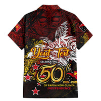 PNG 1975 - 2025 Family Matching Mermaid Dress and Hawaiian Shirt Papua New Guinea 50th Independence Anniversary