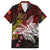 PNG 1975 - 2025 Family Matching Short Sleeve Bodycon Dress and Hawaiian Shirt Papua New Guinea 50th Independence Anniversary