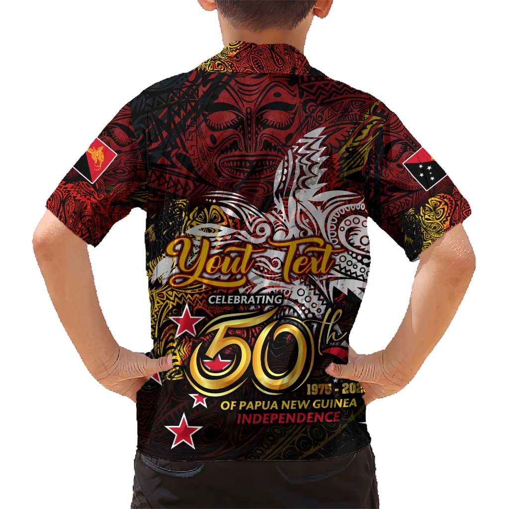 PNG 1975 - 2025 Hawaiian Shirt Papua New Guinea 50th Independence Anniversary