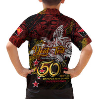 PNG 1975 - 2025 Hawaiian Shirt Papua New Guinea 50th Independence Anniversary