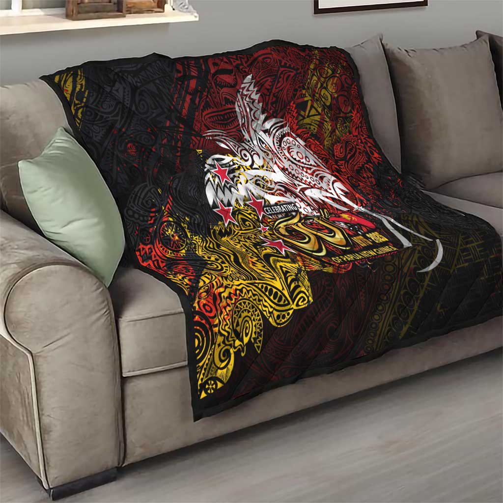 PNG 1975 - 2025 Quilt Papua New Guinea 50th Independence Anniversary