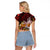 PNG 1975 - 2025 Raglan Cropped T Shirt Papua New Guinea 50th Independence Anniversary