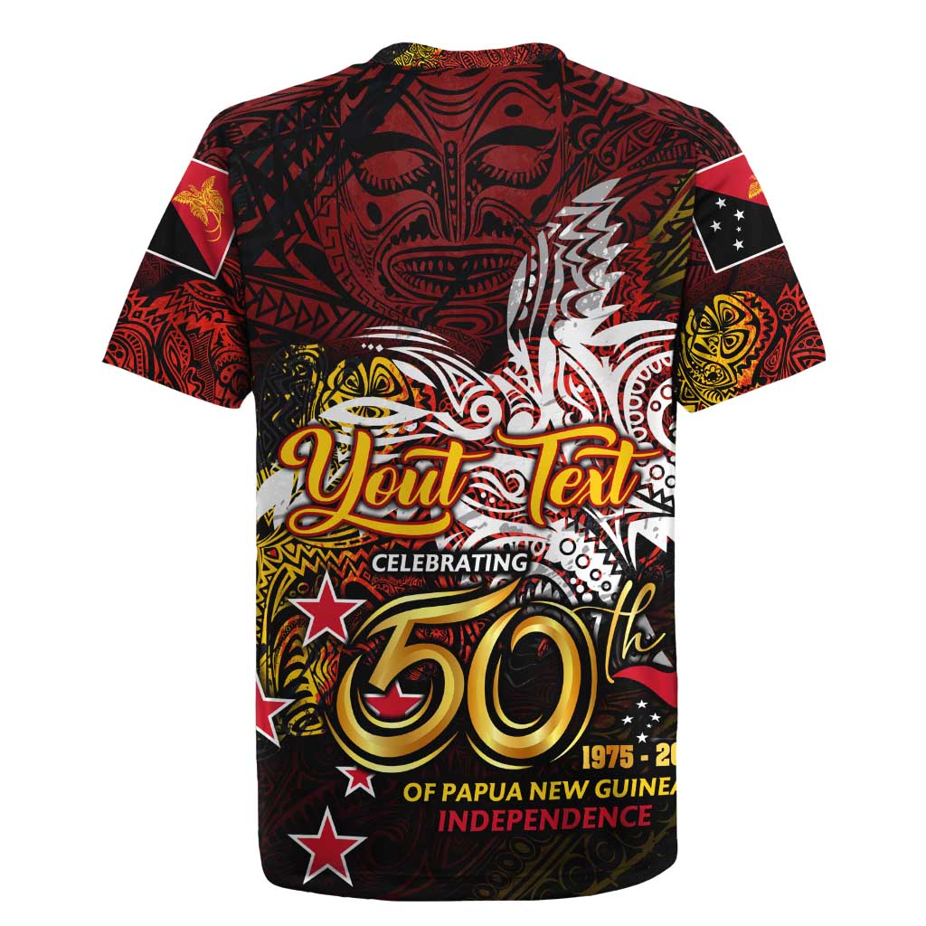 PNG 1975 - 2025 Rugby Jersey Papua New Guinea 50th Independence Anniversary