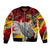 Papua New Guinea 50th Independence Day Bomber Jacket Celebrate Our History, Inspire Our Future