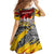 Papua New Guinea 50th Independence Day Family Matching Tank Maxi Dress and Hawaiian Shirt Celebrate Our History, Inspire Our Future