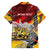 Papua New Guinea 50th Independence Day Family Matching Tank Maxi Dress and Hawaiian Shirt Celebrate Our History, Inspire Our Future