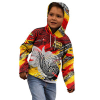 Papua New Guinea 50th Independence Day Kid Hoodie Celebrate Our History, Inspire Our Future