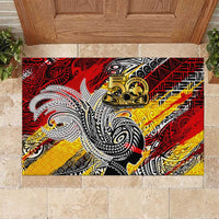 Papua New Guinea 50th Independence Day Rubber Doormat Celebrate Our History, Inspire Our Future