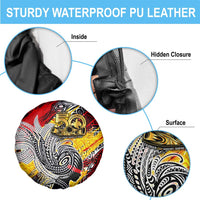 Papua New Guinea 50th Independence Day Spare Tire Cover Celebrate Our History, Inspire Our Future