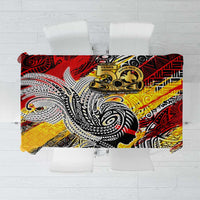 Papua New Guinea 50th Independence Day Tablecloth Celebrate Our History, Inspire Our Future