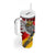 Papua New Guinea 50th Independence Day Tumbler With Handle Celebrate Our History, Inspire Our Future
