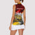 Papua New Guinea 50th Independence Day Women Sleeveless Polo Shirt Celebrate Our History, Inspire Our Future