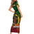 Vanuatu 45th Independence Anniversary Family Matching Short Sleeve Bodycon Dress and Hawaiian Shirt Embracing Our Traditions Shaping Our Future