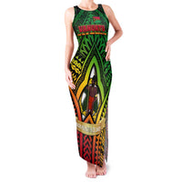 Vanuatu 45th Independence Anniversary Family Matching Tank Maxi Dress and Hawaiian Shirt Embracing Our Traditions Shaping Our Future