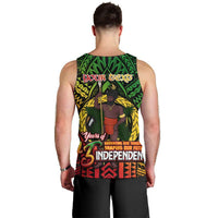 Vanuatu 45th Independence Anniversary Men Tank Top Embracing Our Traditions Shaping Our Future