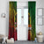 Vanuatu 45th Independence Anniversary Window Curtain Embracing Our Traditions Shaping Our Future