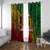 Vanuatu 45th Independence Anniversary Window Curtain Embracing Our Traditions Shaping Our Future