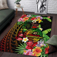 45th Anniversary of Freedom Vanuatu Area Rug Island Pride Cultural Power Pacific Unity