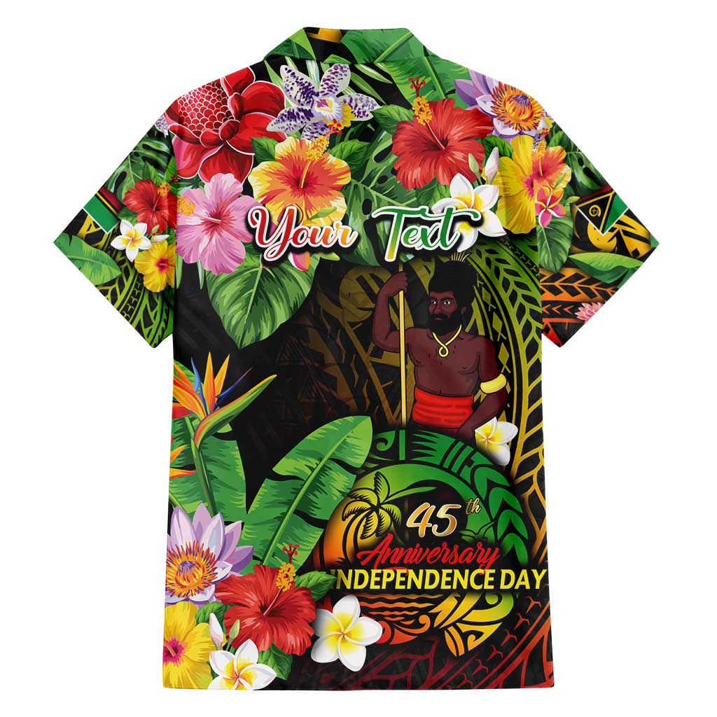 45th Anniversary of Freedom Vanuatu Family Matching Puletasi and Hawaiian Shirt Island Pride Cultural Power Pacific Unity
