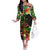 45th Anniversary of Freedom Vanuatu Off The Shoulder Long Sleeve Dress Island Pride Cultural Power Pacific Unity