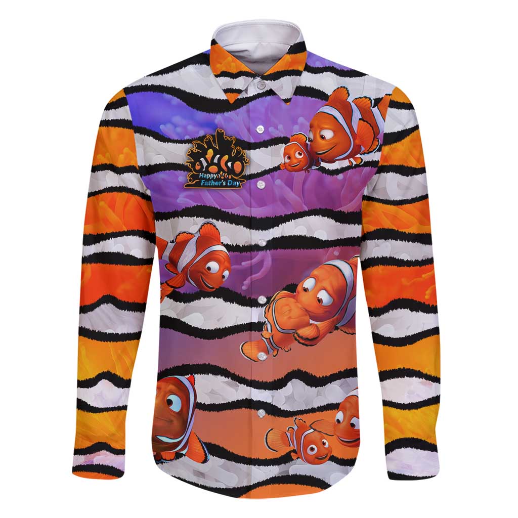 The Ocean Best Dad Family Matching Off Shoulder Maxi Dress and Hawaiian Shirt Like Marlin Happy Fathers Day To a True Hero DT02 Dad's Shirt - Long Sleeve Art - Polynesian Pride